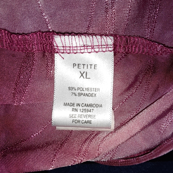 Roz & Ali Pink tie dye sleeveless - Picture 2 of 6